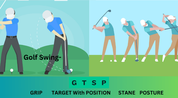 hitting golf balls by clubs