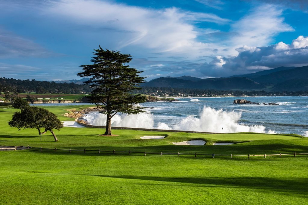 Beautiful Pebble Beach Golf Links