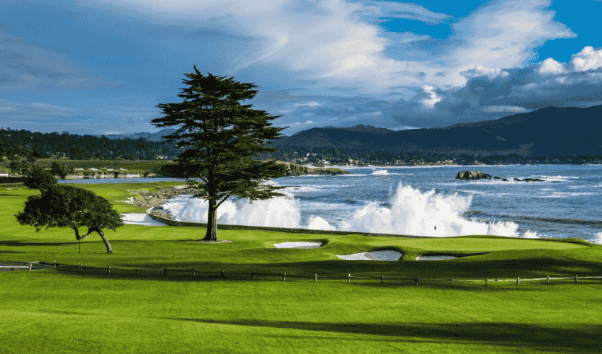 Beautiful Pebble Beach Golf Links