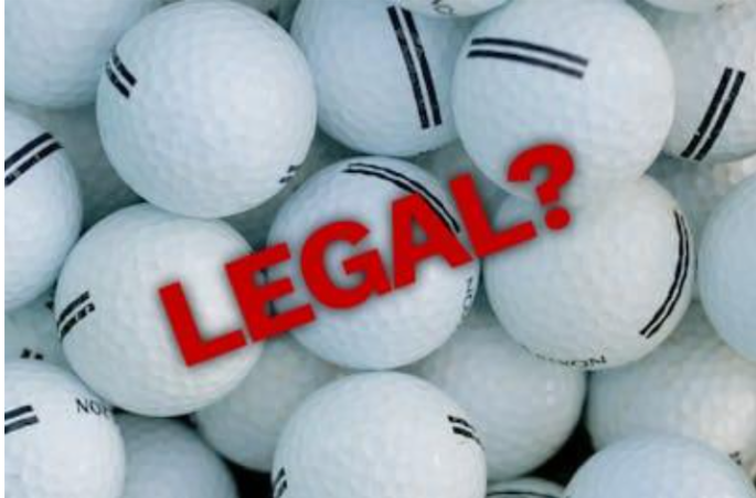 illegal golf balls