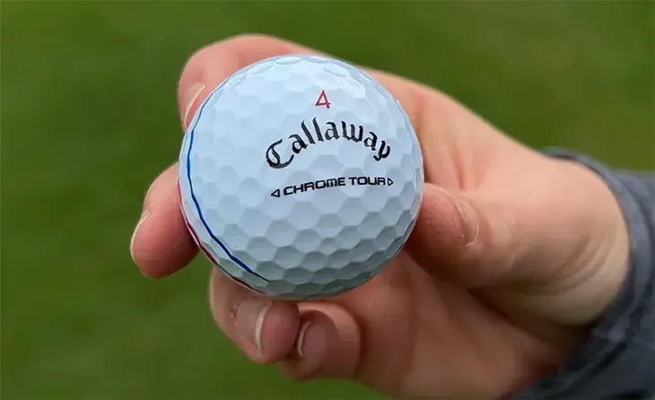 callaway chrome tour golf ball