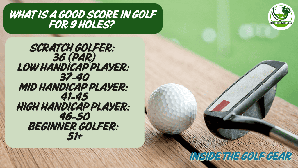 What Is a Good Score in Golf for 9 Hole