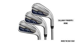 Callaway Paradym X iron for senior golfers