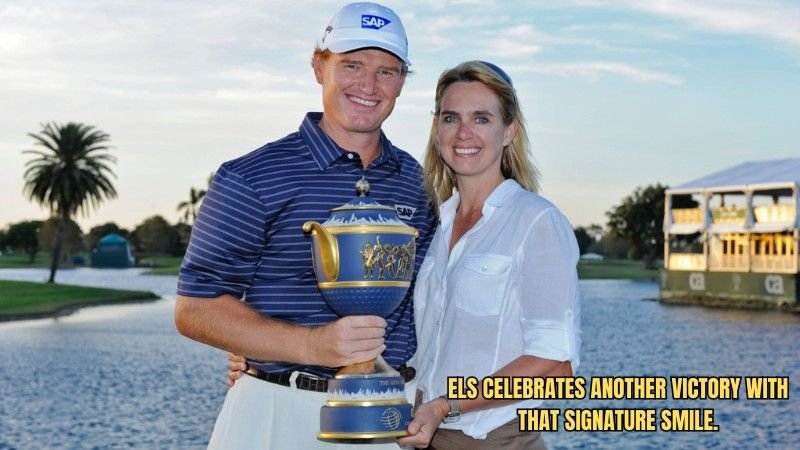 Els celebrates another victory with that signature smile
