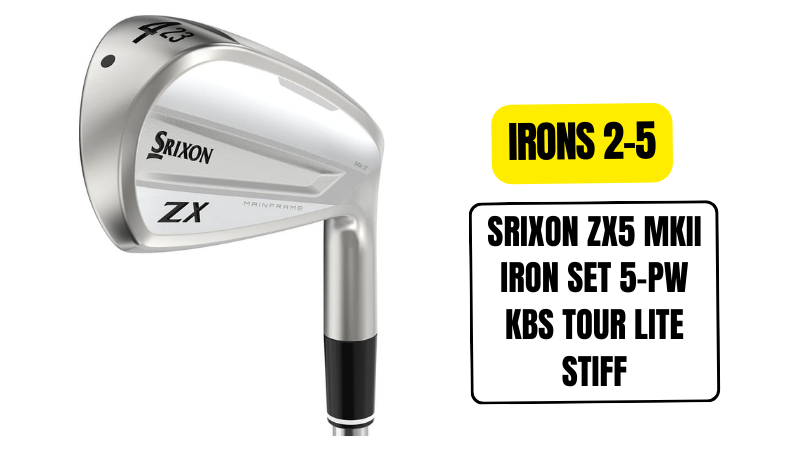 Ernie Els Srixon ZX5 MkII Iron