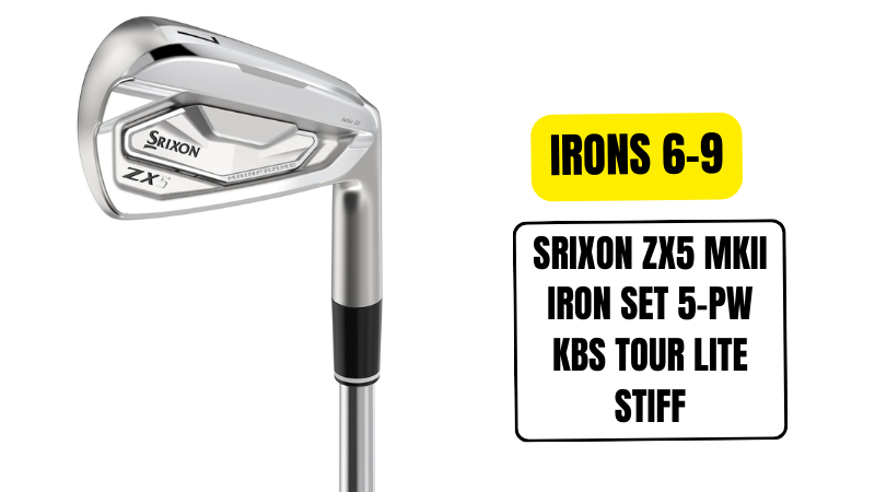 Ernie Els Srixon ZX5 MkII Iron