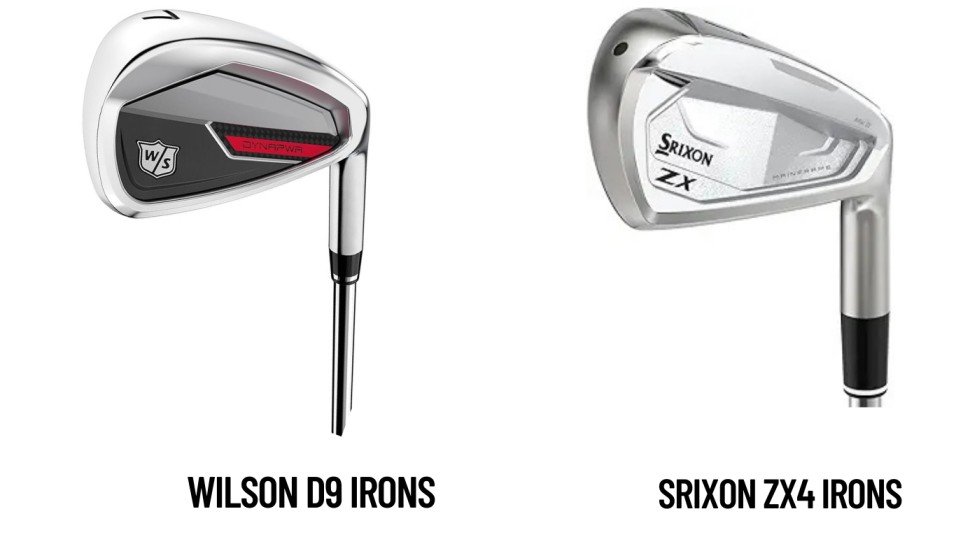 Wilson D9 Irons vs Srixon ZX4 Irons