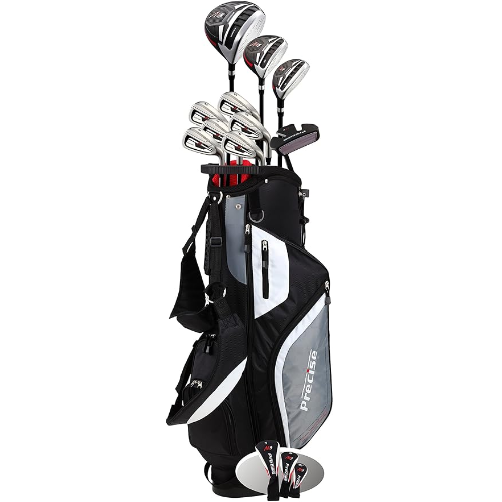 Precise M5 Men’s Complete Golf Clubs Package Set bag