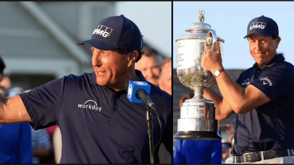PHIL MICKELSON's what's in the bag 2025 blog article