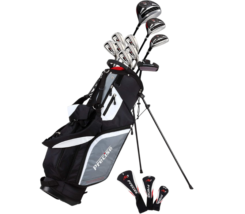 Precise M5 Men’s Complete Golf Clubs Package Set bag