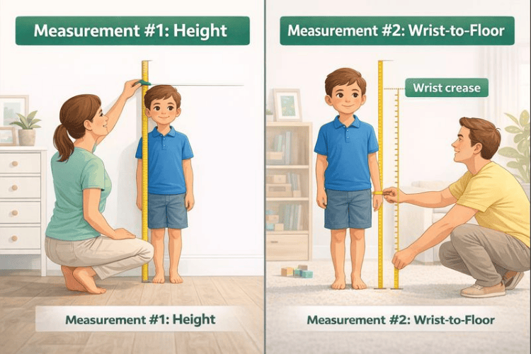 Ping Prodi G Fitting Chart measurement system