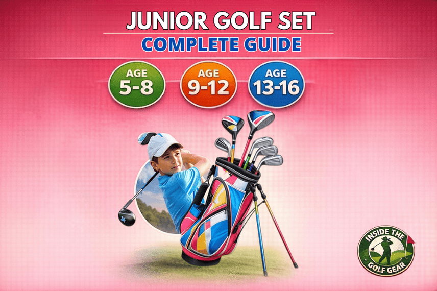 Junior golf set age guide club lengths sizes and complete sets for kids ages 5 to 14