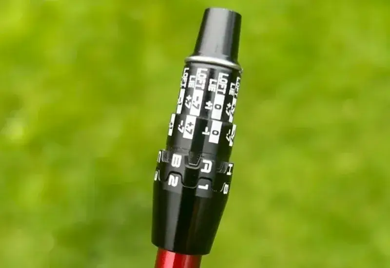 Golf club adjustable loft settings