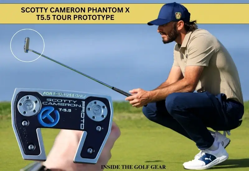 Golfer using Scotty Cameron putter