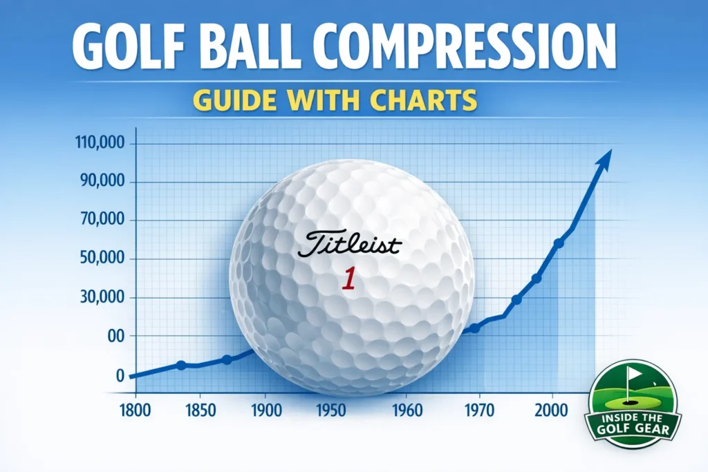Golf Ball compression guide with charts Featured Image of Inside the golf gear