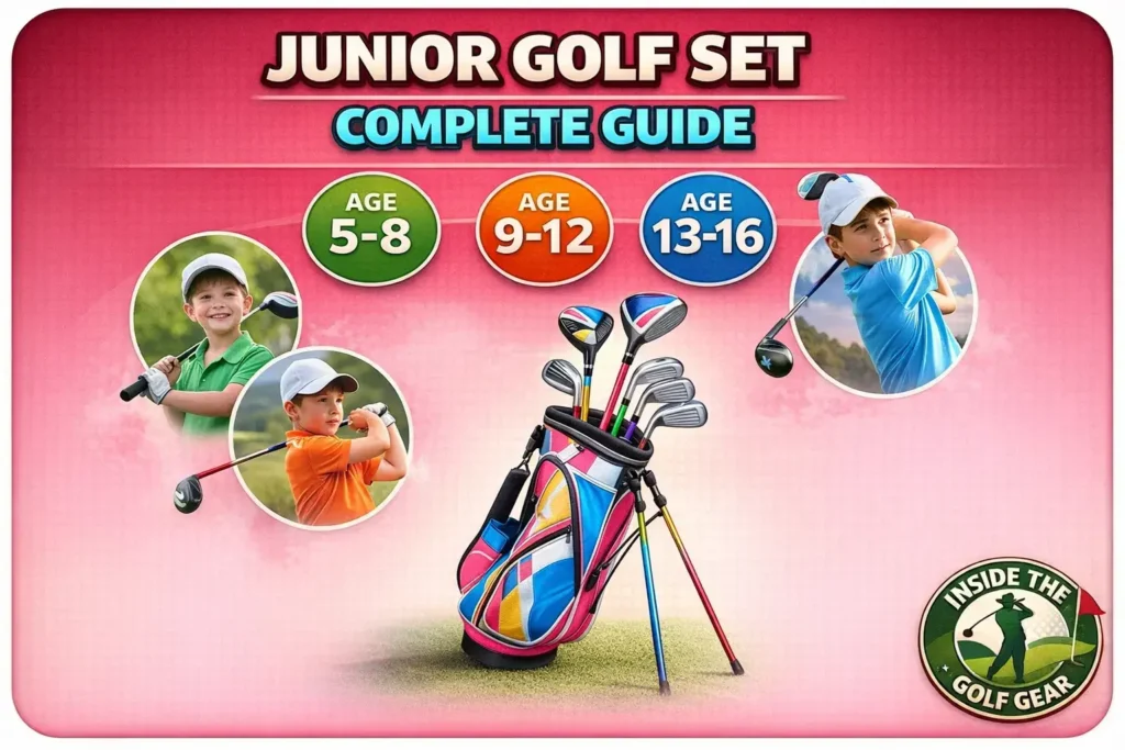 Junior golf set age guide club lengths sizes and complete sets for kids ages 5 to 14
