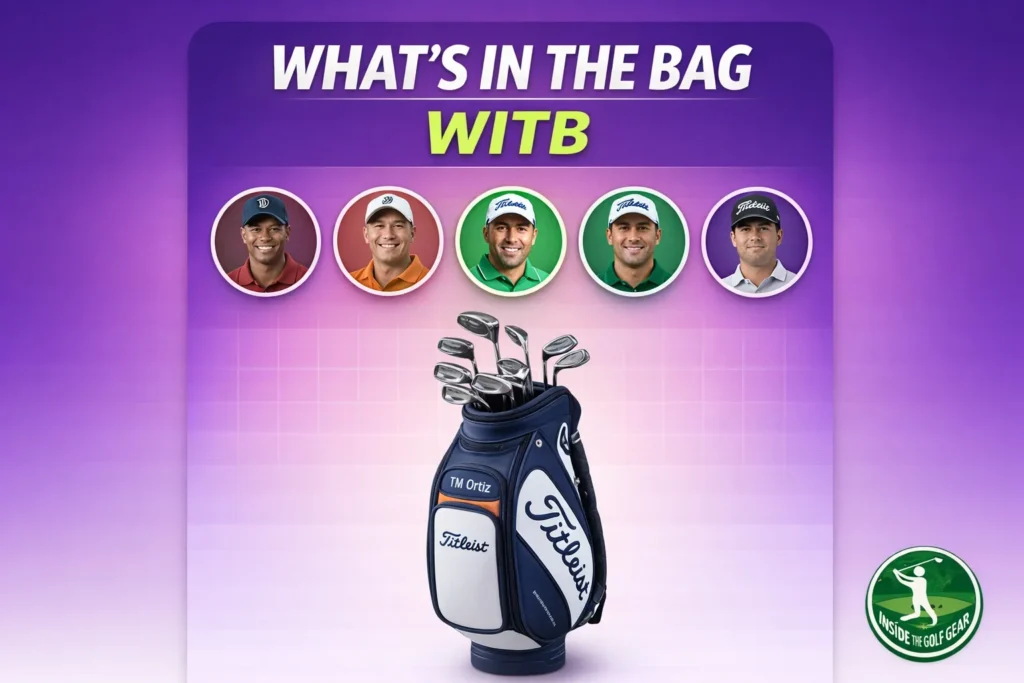 What's in the bag champions WITB golf club setups PGA Tour pros equipment details