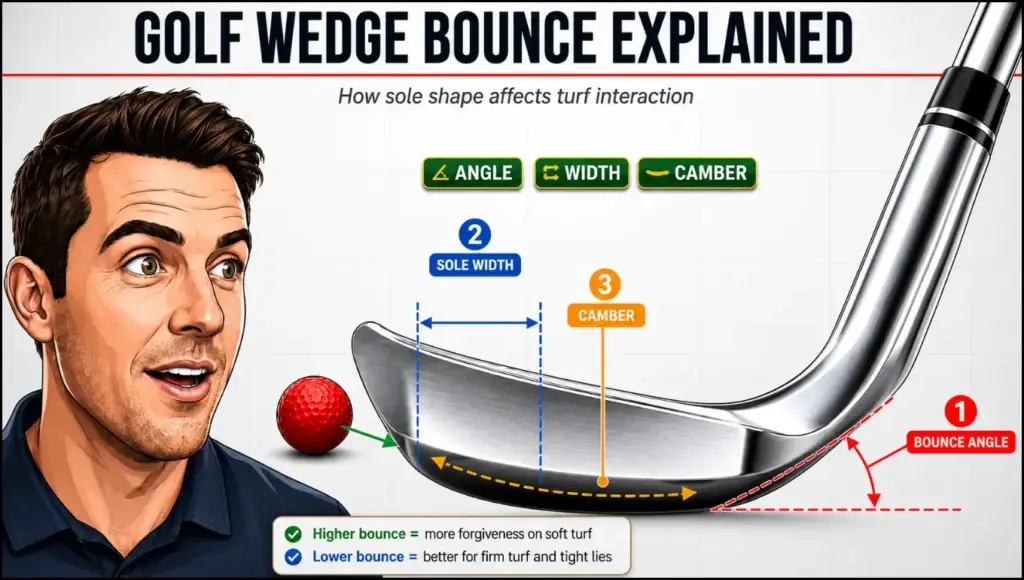 Golf Wedge Bounce Explained