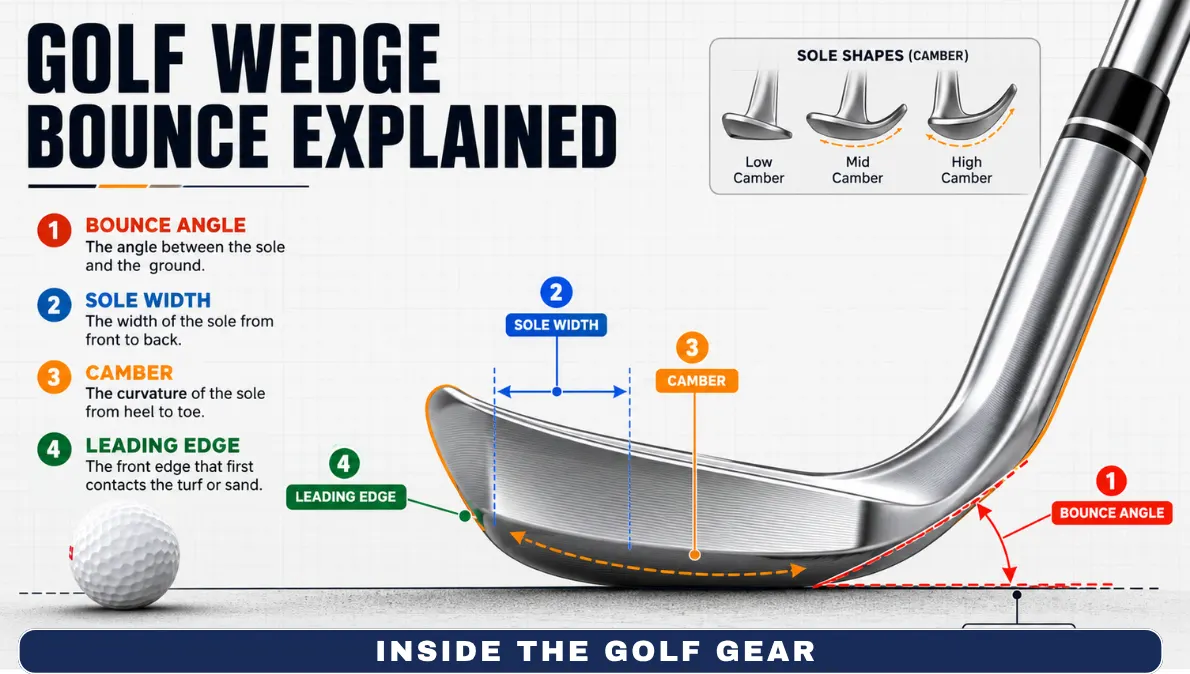 golf wedge bounce explained