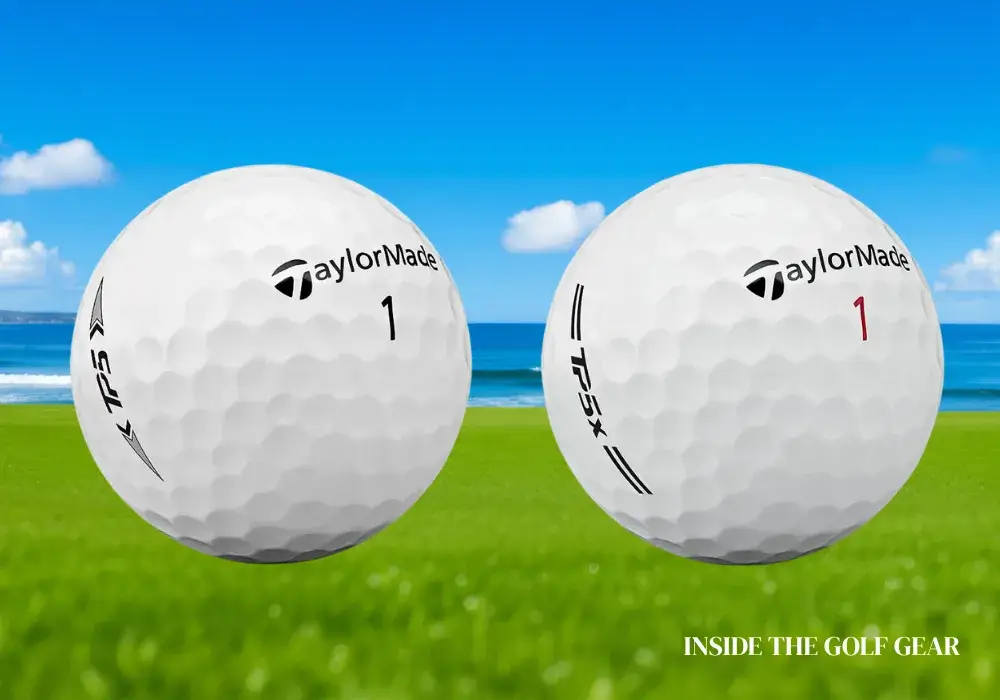 taylormade tp5 vs tp5x golf ball