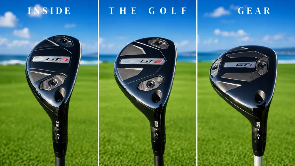 titleist GT1, GT2, and GT3 Hybrids