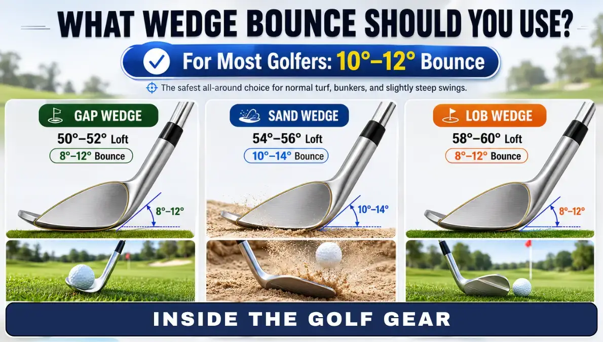 what wedge bounce should you use